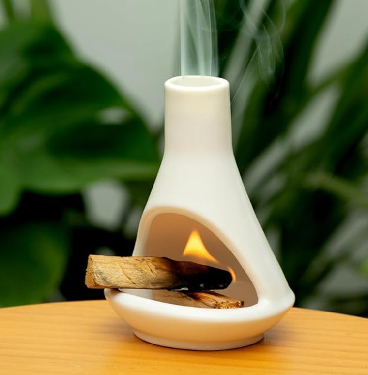 MOUGIGI Ceramic Chiminea Palo Santo Holder