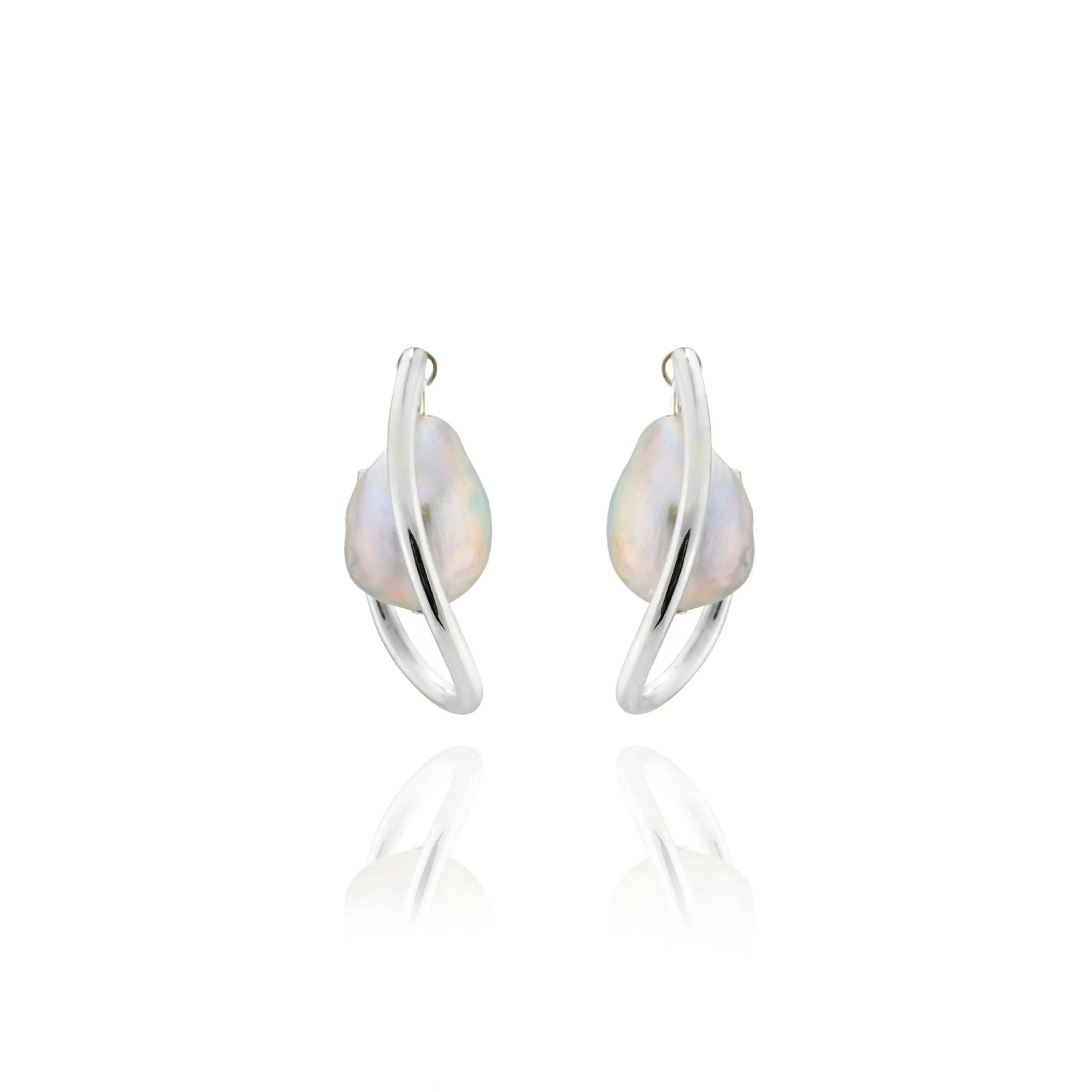 Waxing Hoop Earrings