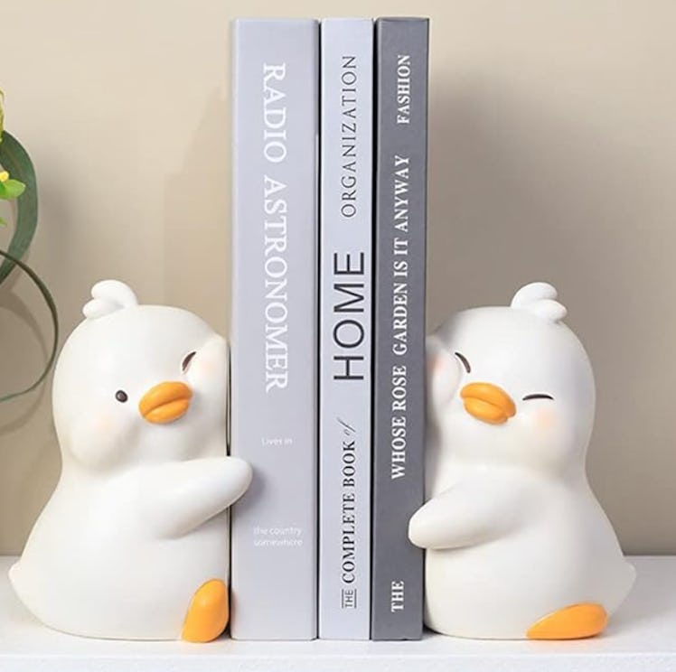 JARPSIRY Ducks Decorative Bookends