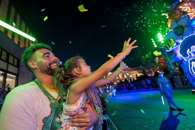 Universal Mardi Gras parade is fun for the whole family.