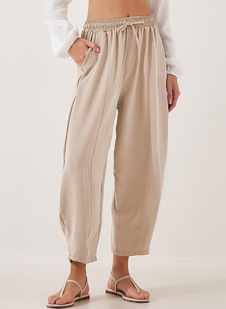 EVALESS Ankle-Length Pants