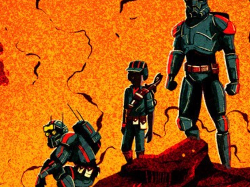 The cover of the new Star Wars book, 'Sanctuary.'