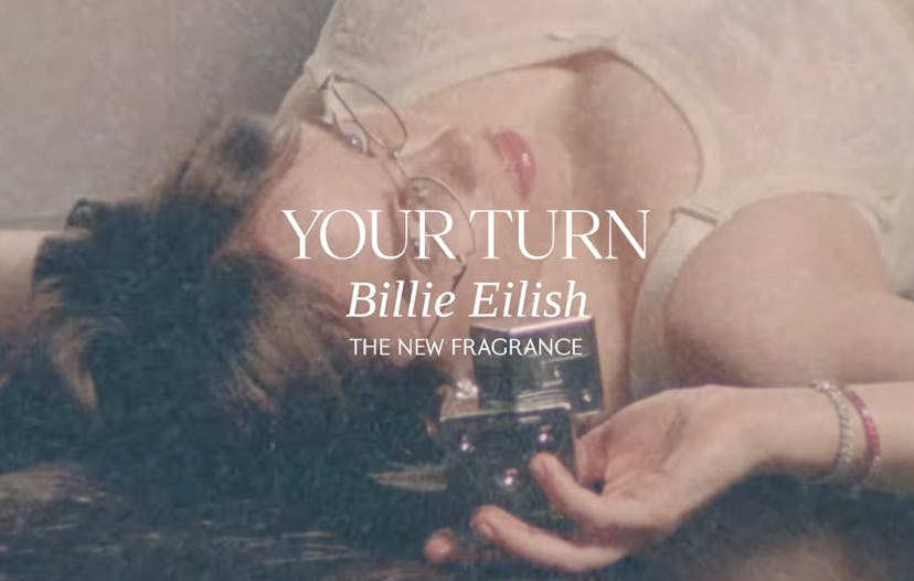 Billie Eilish stars in her new Your Turn fragrance campaign.