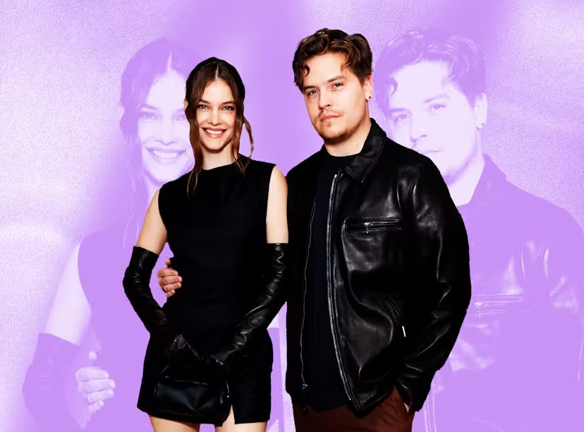 Barbara Palvin and Dylan Sprouse dish on their coordinated style.