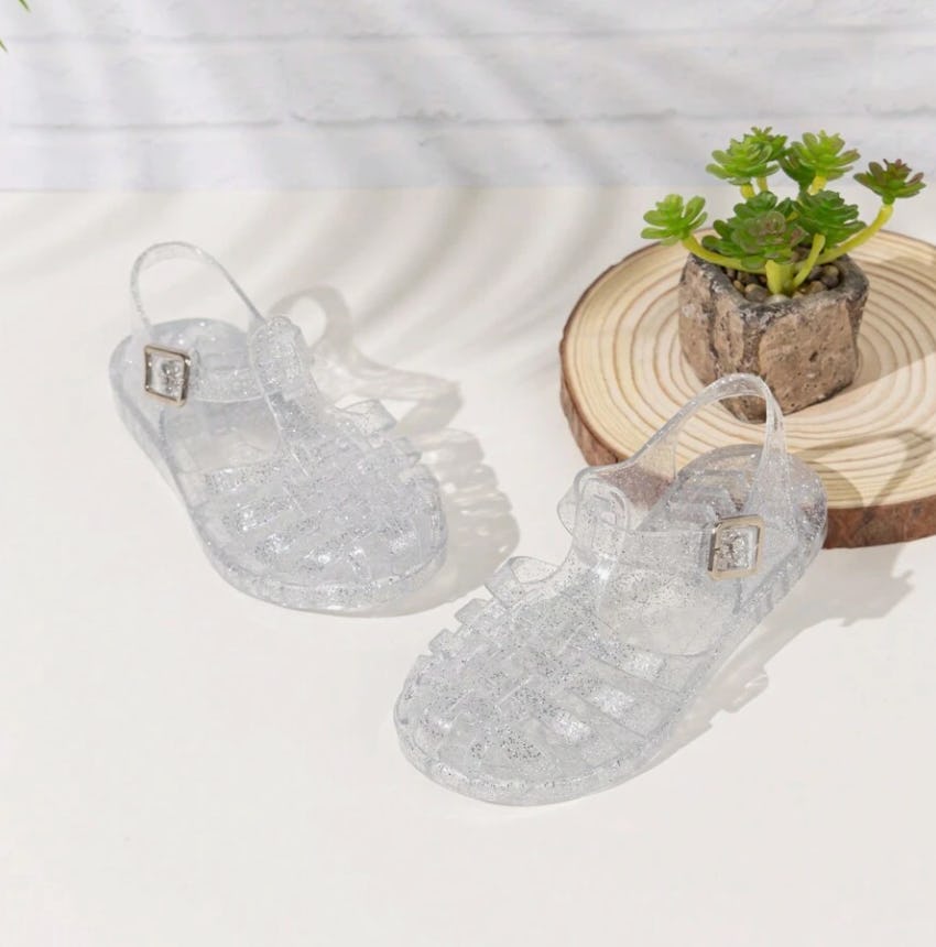 Crystal Jelly Sandals
