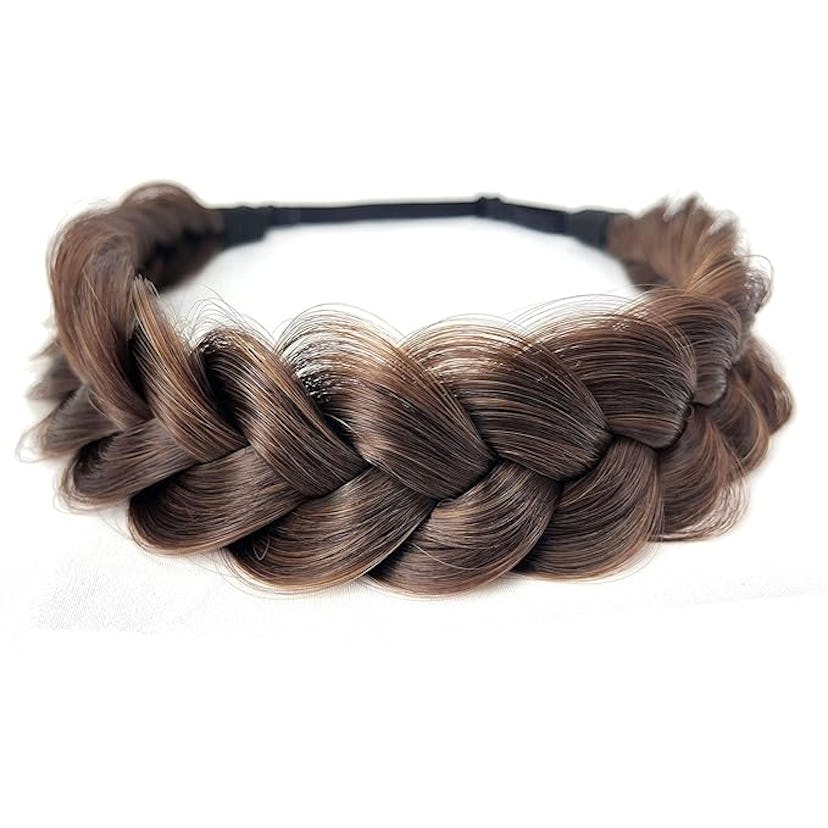 TOECWEGR Synthetic Braided Hair Headband