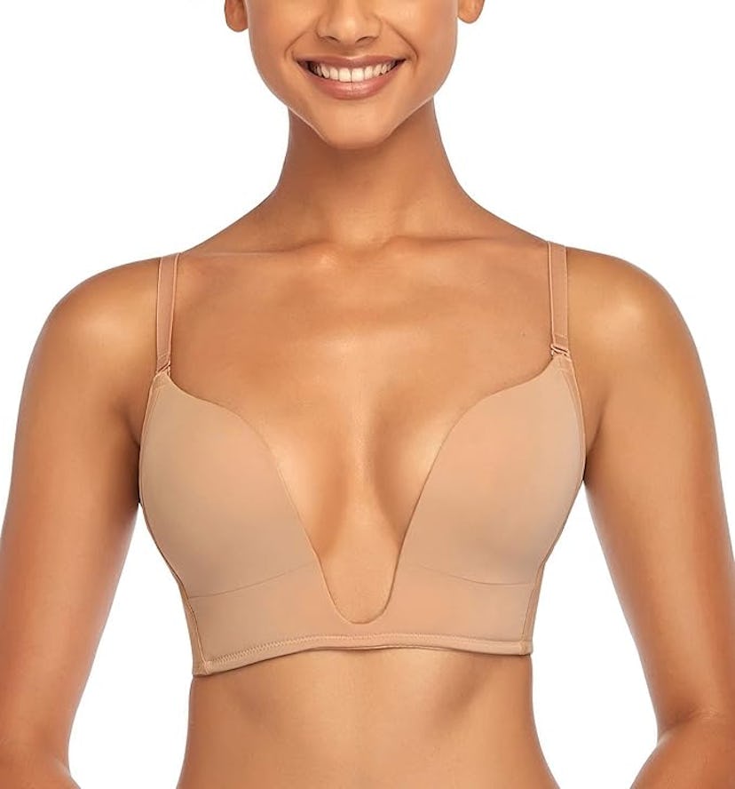 DotVol Deep Plunge Bra