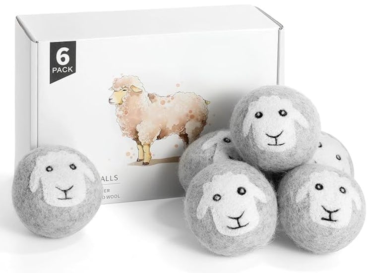 Anpilipala Wool Dryer Balls (6-Pack)