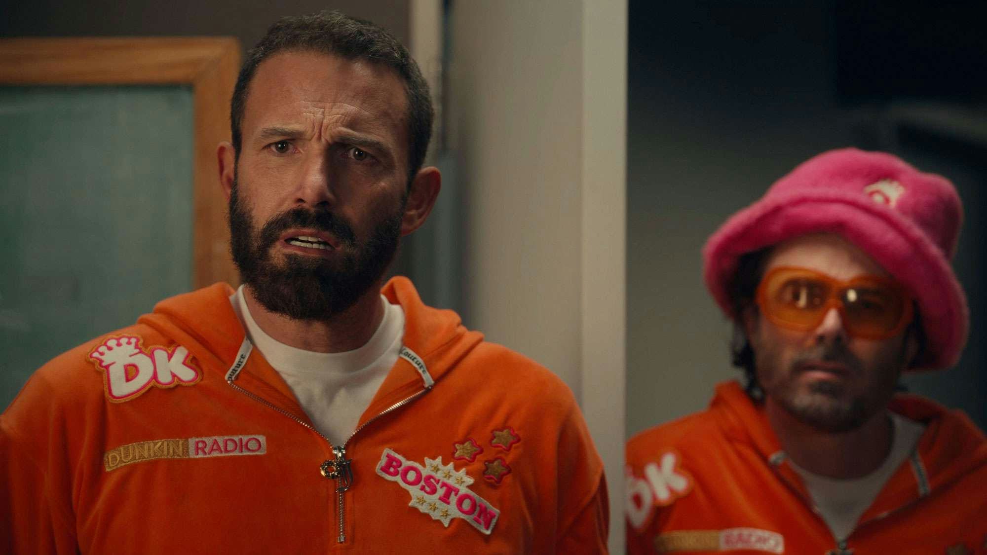 Ben and Casey Affleck in Dunkin&rsquo;s new commercial