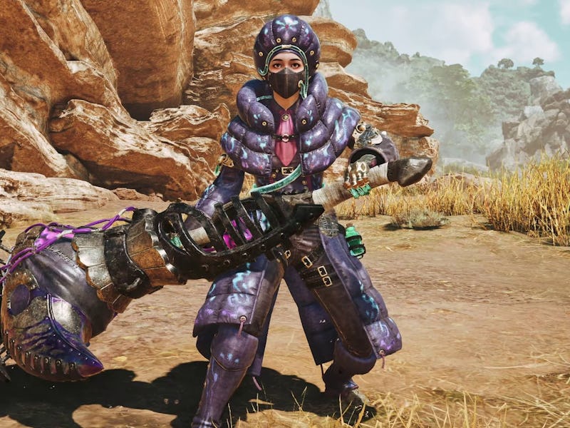 A player with a high-end Hammer can be seen