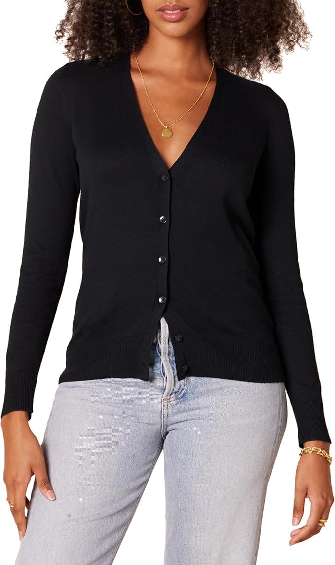 Amazon Essentials Lightweight V-Neck Cardigan