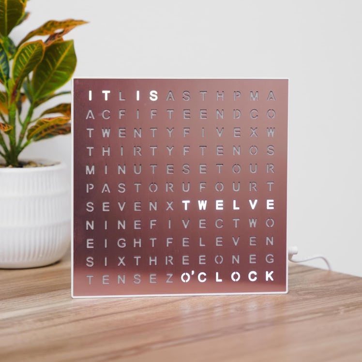  Sharper Image LED Light-Up Word Clock 