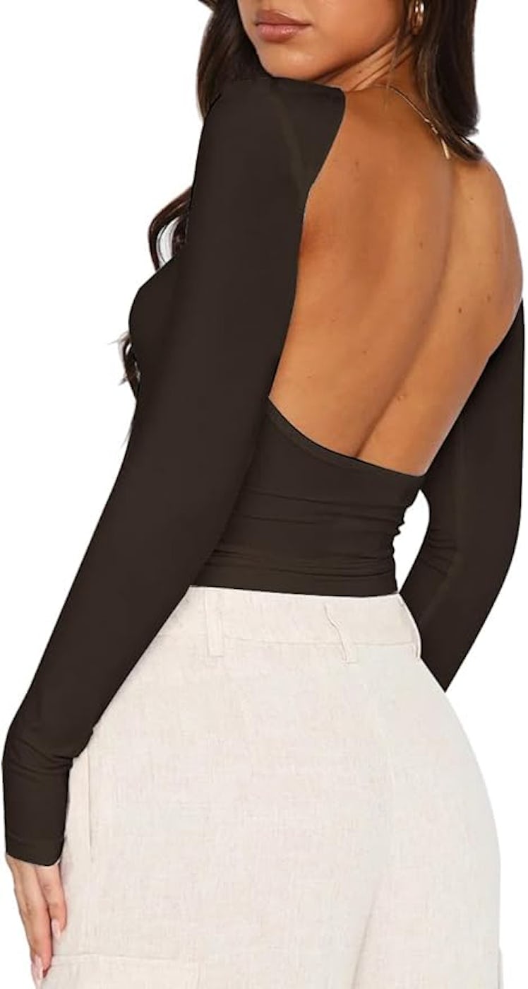 ForeFair Backless Slim-Fit Tee