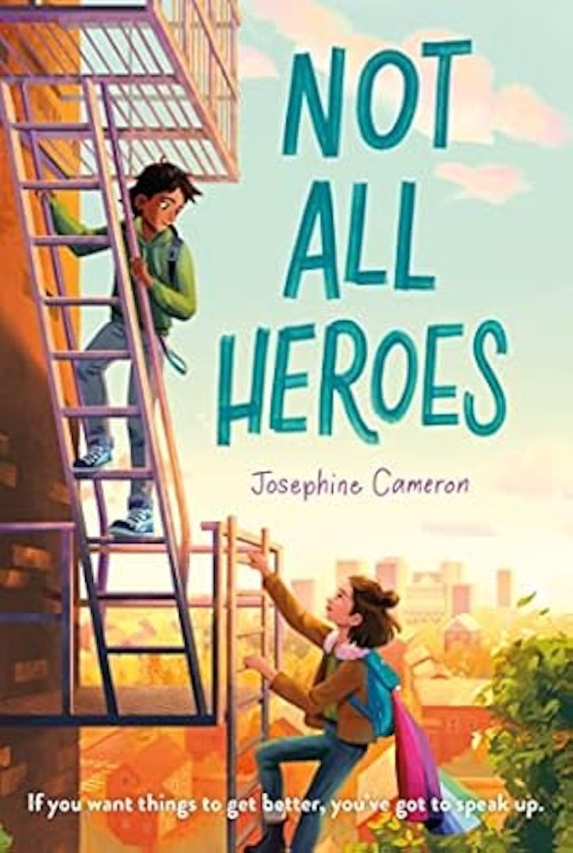 'Not All Heroes' by Josephine Cameron, a children's book about moving