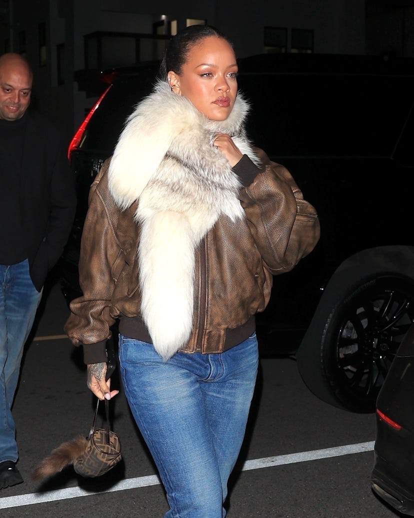 Rihanna in Los Angeles, March 9, 2025.