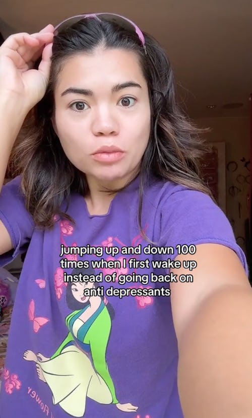 Does jumping make you feel better?