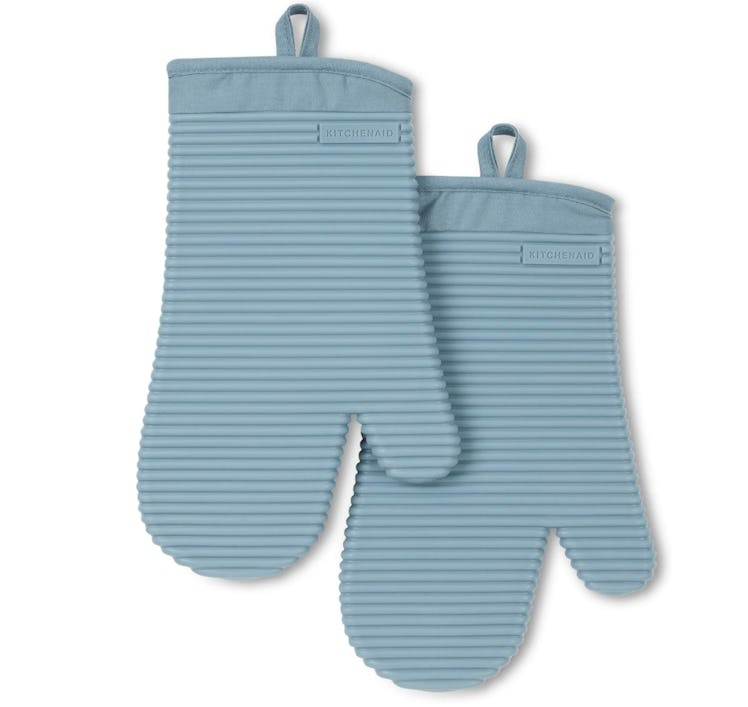 KitchenAid Ribbed Soft Silicone Oven Mitt (2-Pack)