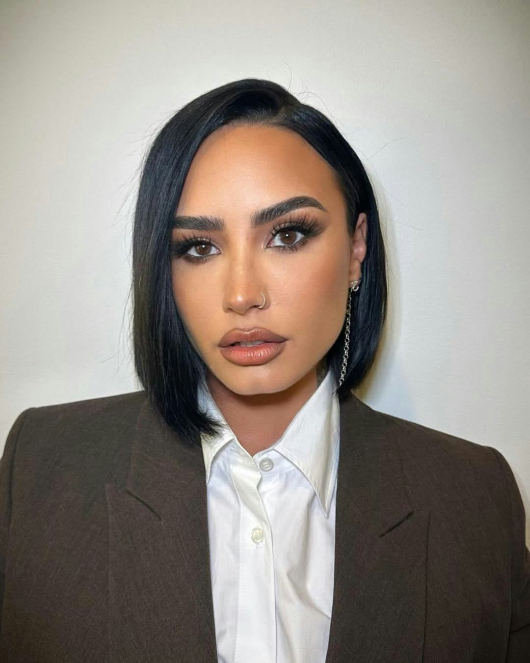 Demi Lovato with Prada Bob.