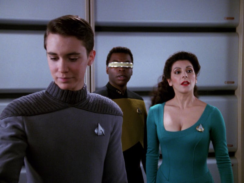 'Star Trek: TNG's' The Offspring in 1990.