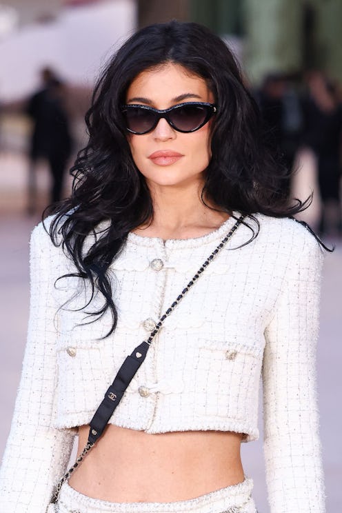 Kylie Jenner's pink French tip manicure is spring-approved.