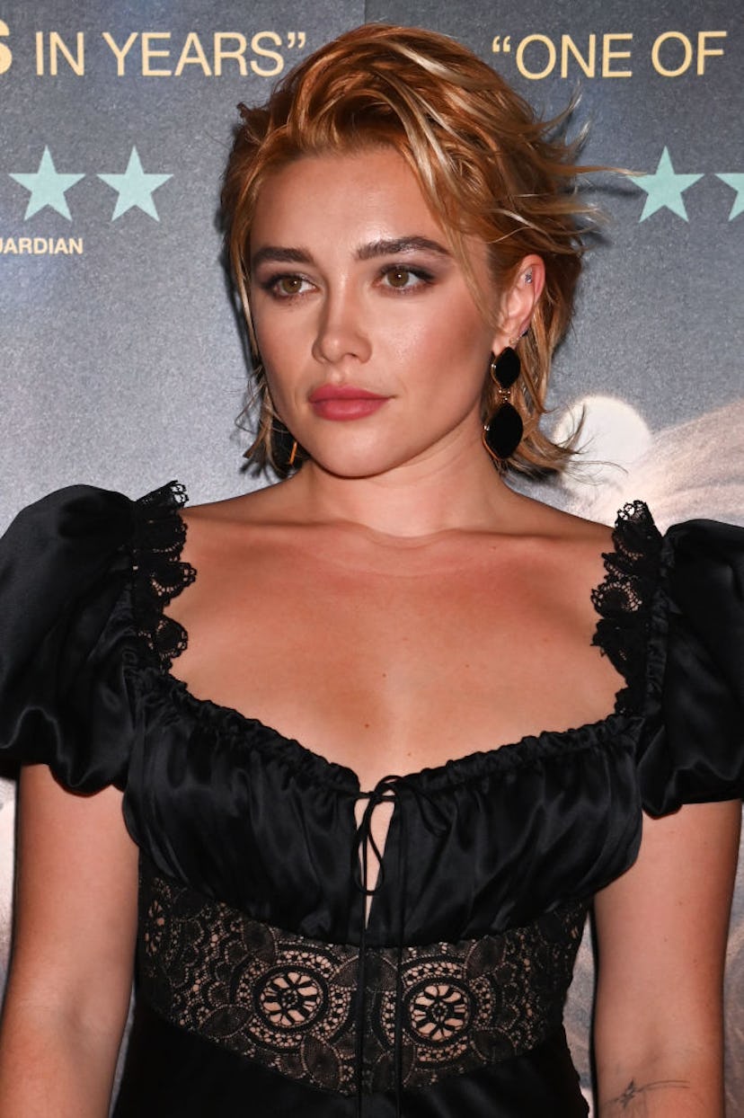 Florence Pugh attends a special screening of “We Live In Time” at The Ham Yard Hotel on December 20,…