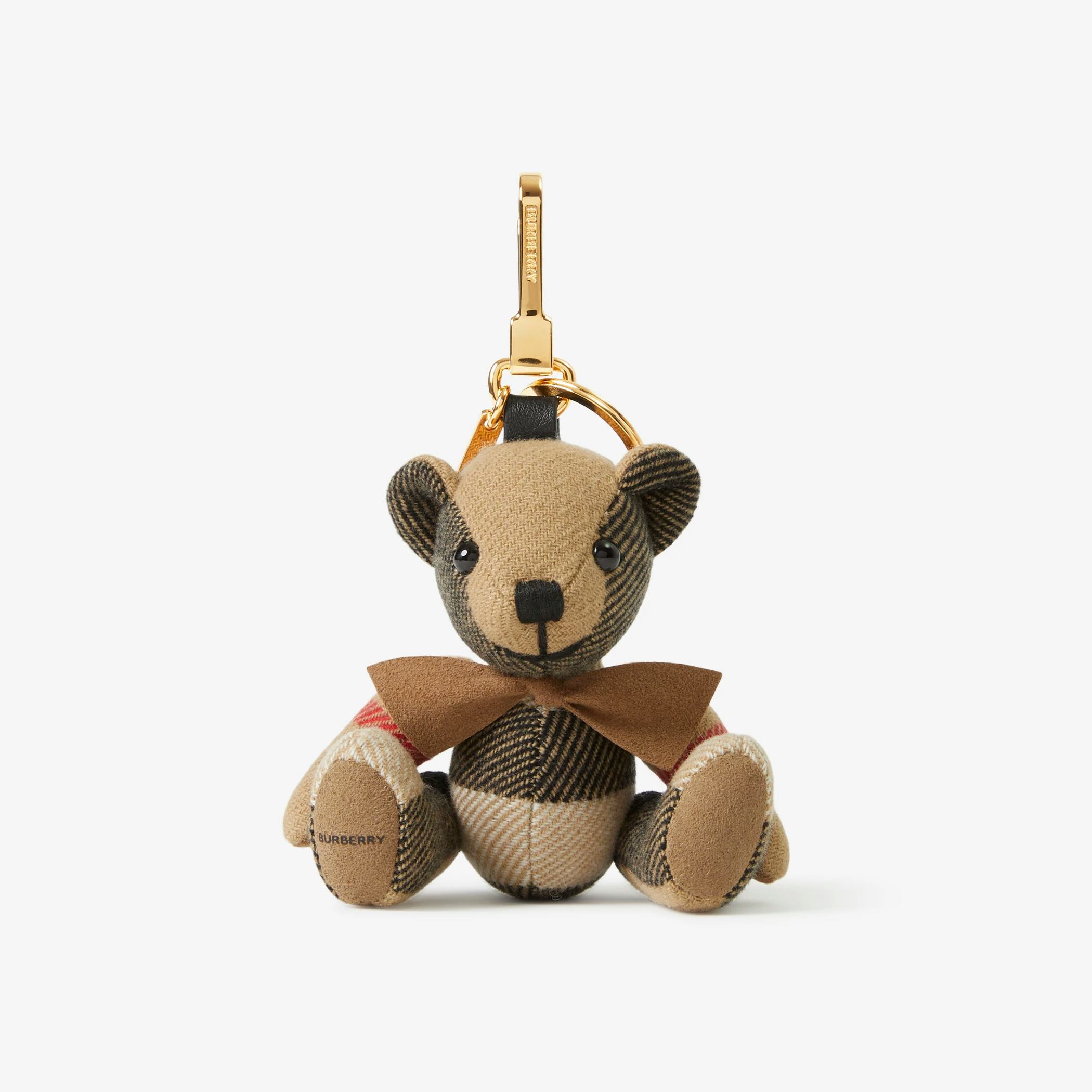 Thomas Bear Charm with Bow Tie