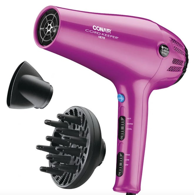 Conair 1875 Watt Cord-Keeper Hair Dryer with Ionic Conditioning