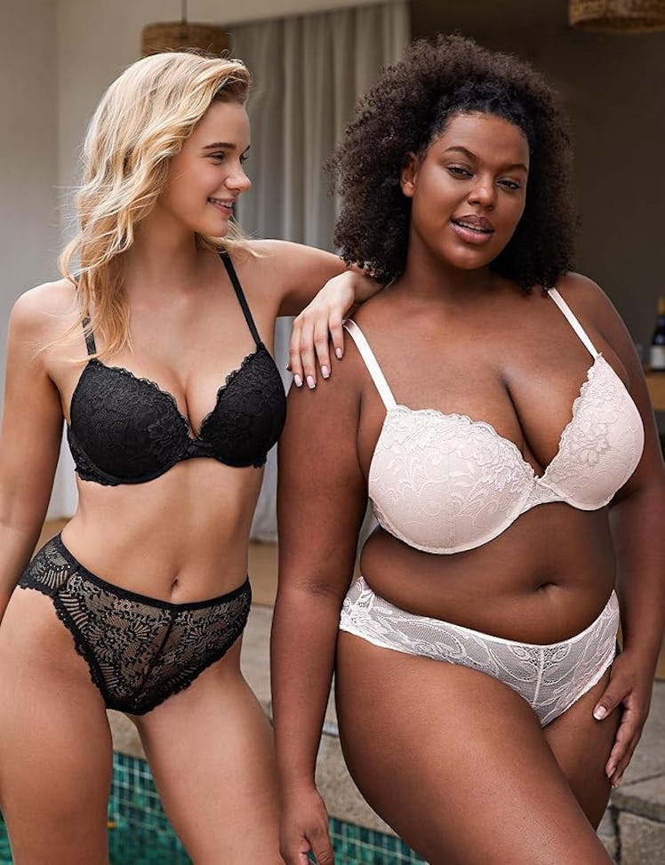 Wingslove Lace Push-Up Bra