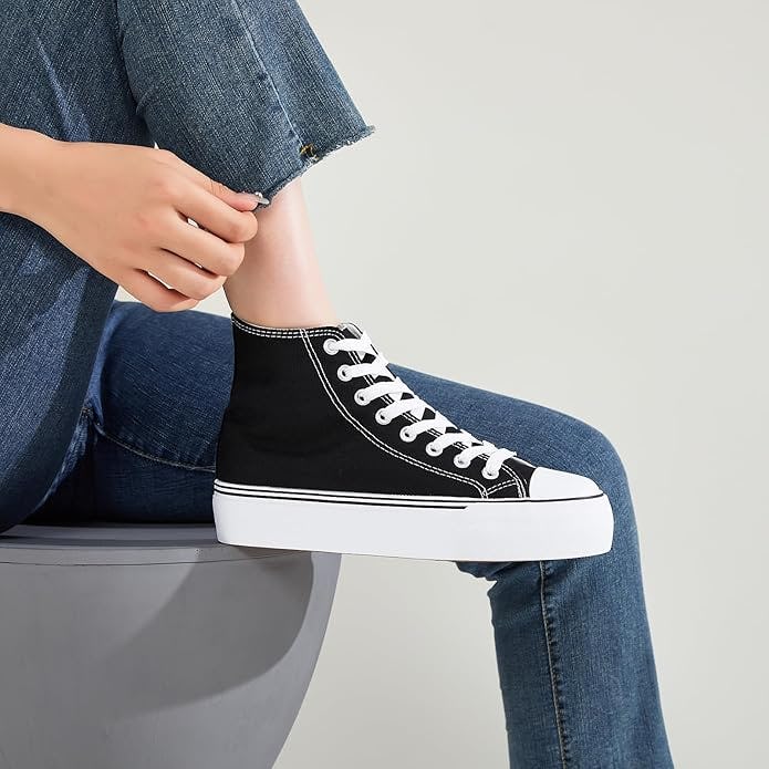 FRACORA Platform High Top Sneakers