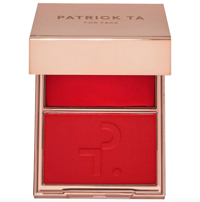 Patrick Ta Major Headlines Double-Take Crème & Powder Blush Duo - She Left Me On Red