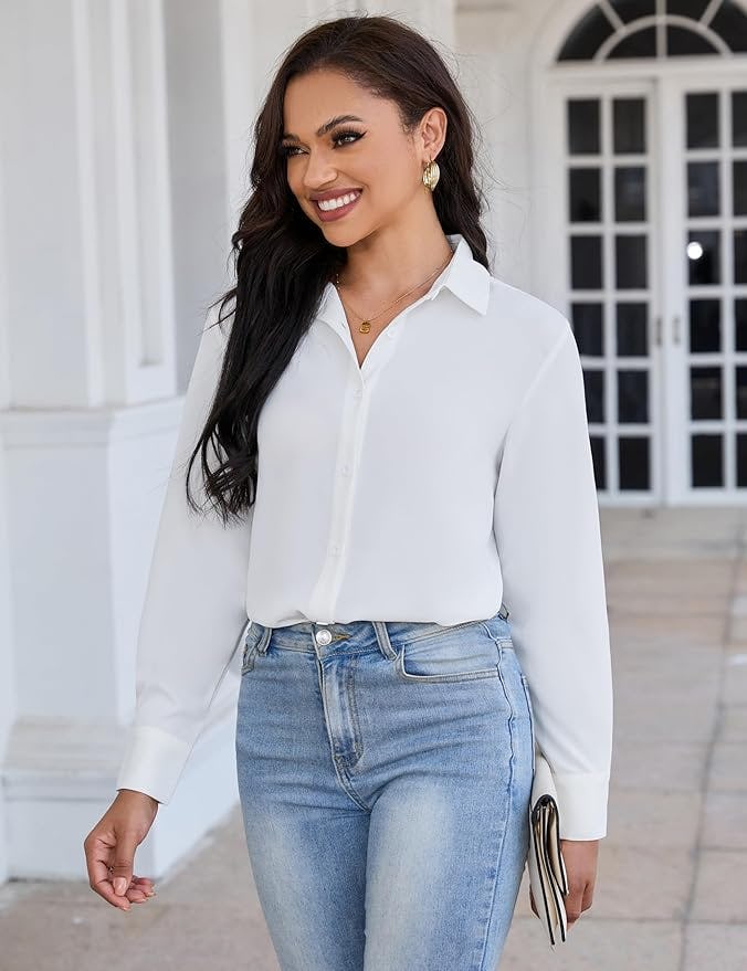 YAMANMAN Long Sleeve Collared Shirt