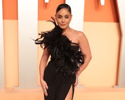 Vanessa Hudgens is making “tiger eye” nails a thing.