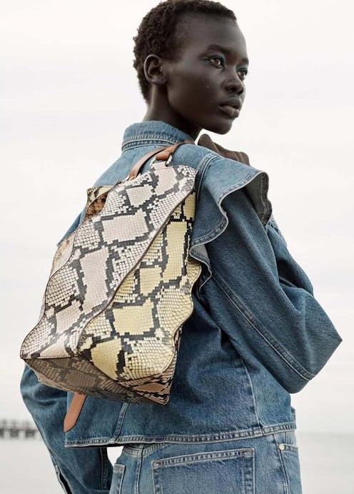 snakeskin bags
