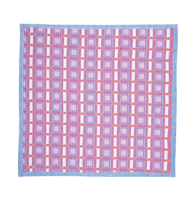 Iris Plaid Napkin