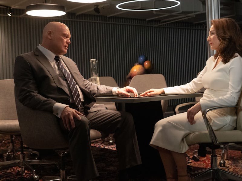 Vincent D'Onofrio and Ayelet Zuror in Daredevil: Born Again
