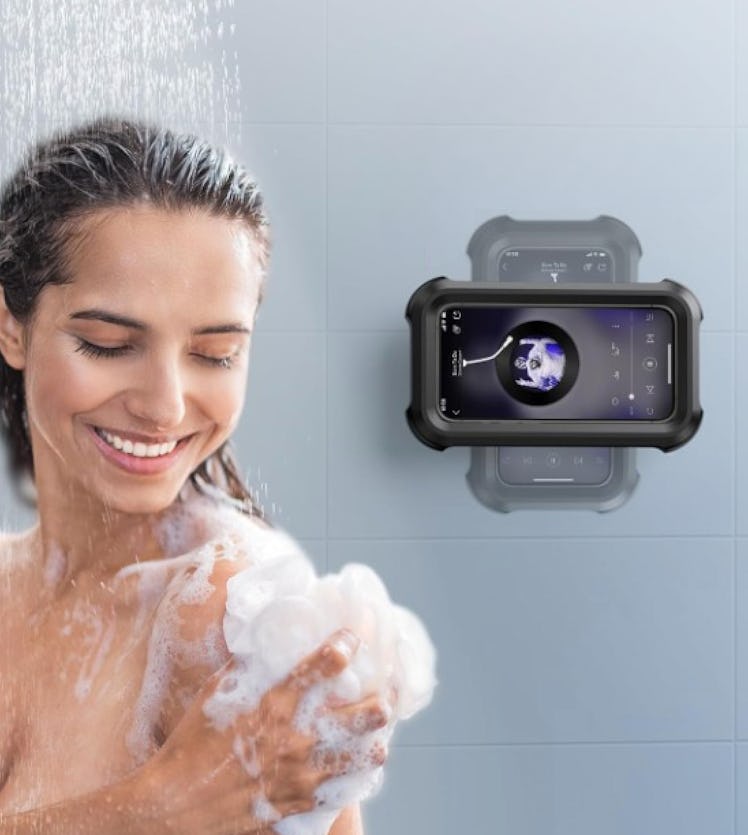 Lamicall Waterproof Shower Phone Holder