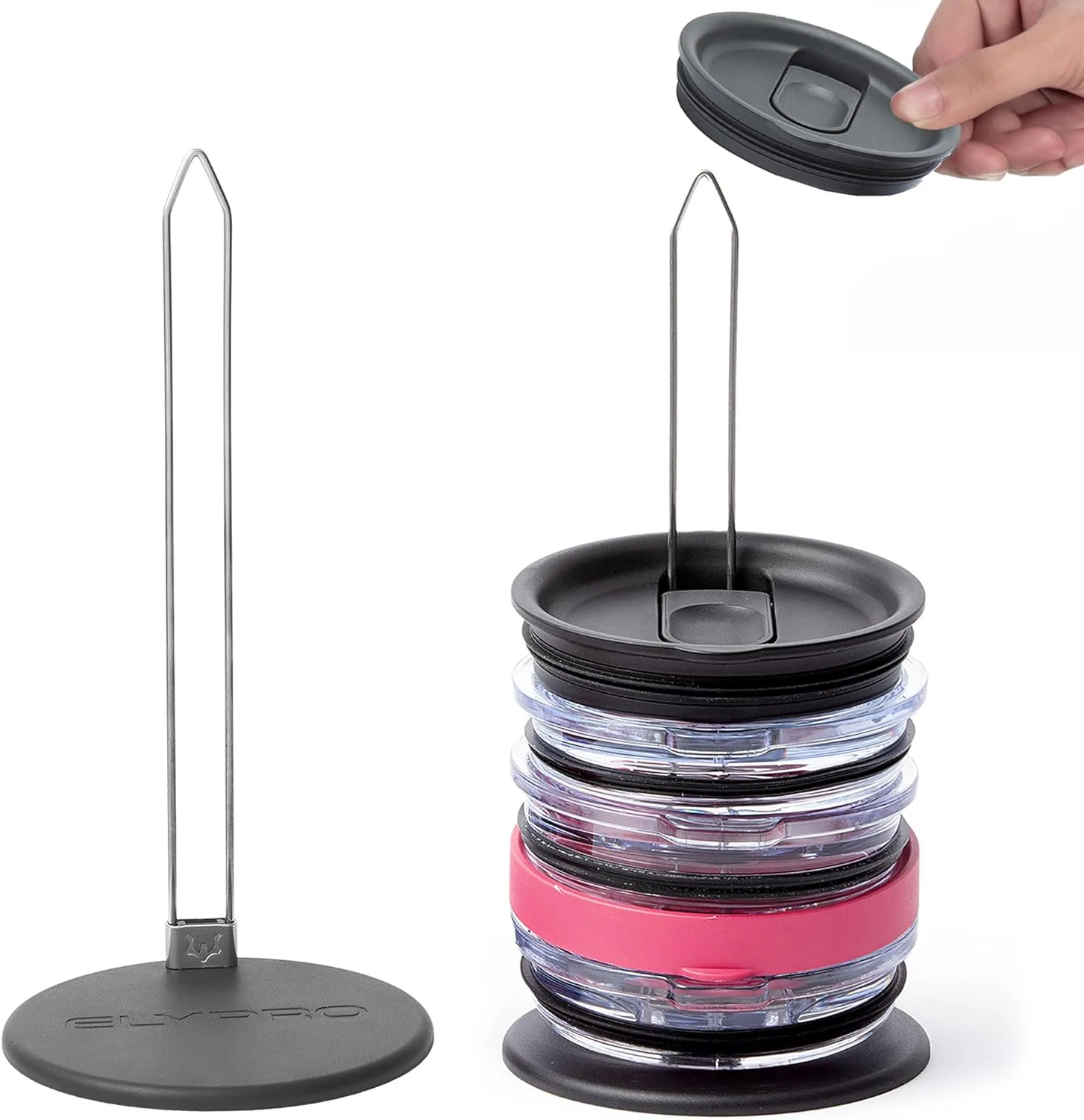  ELYPRO Tumbler Lid Organizer 