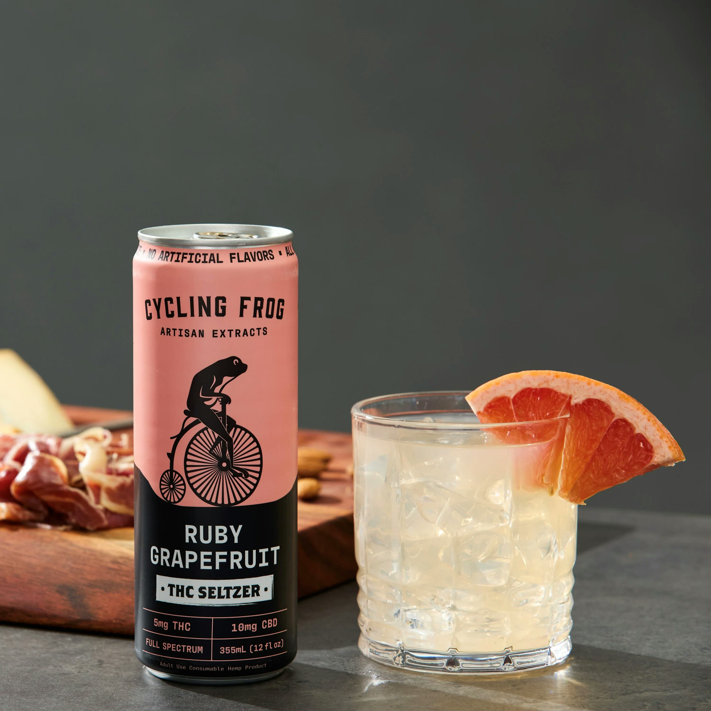 Ruby Grapefruit Seltzer