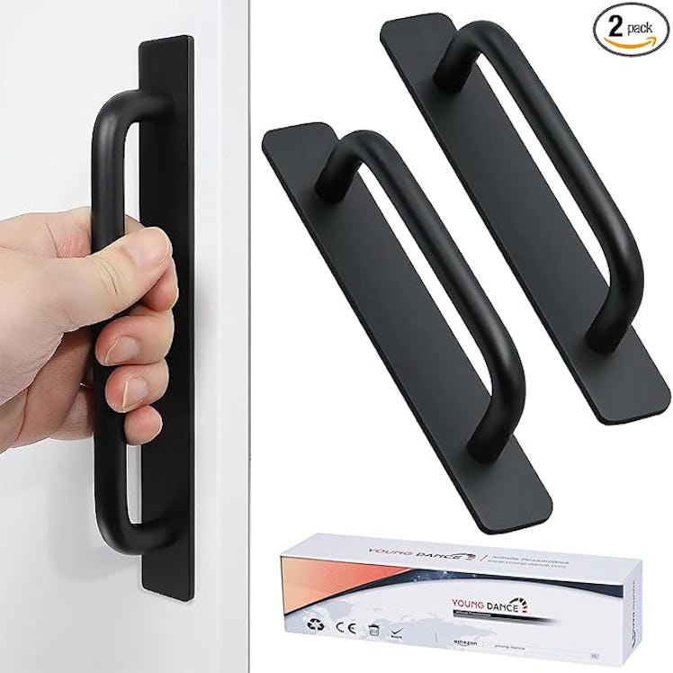 Young Dance Self-Stick Instant Cabinet Drawer Handles (2-Pieces)