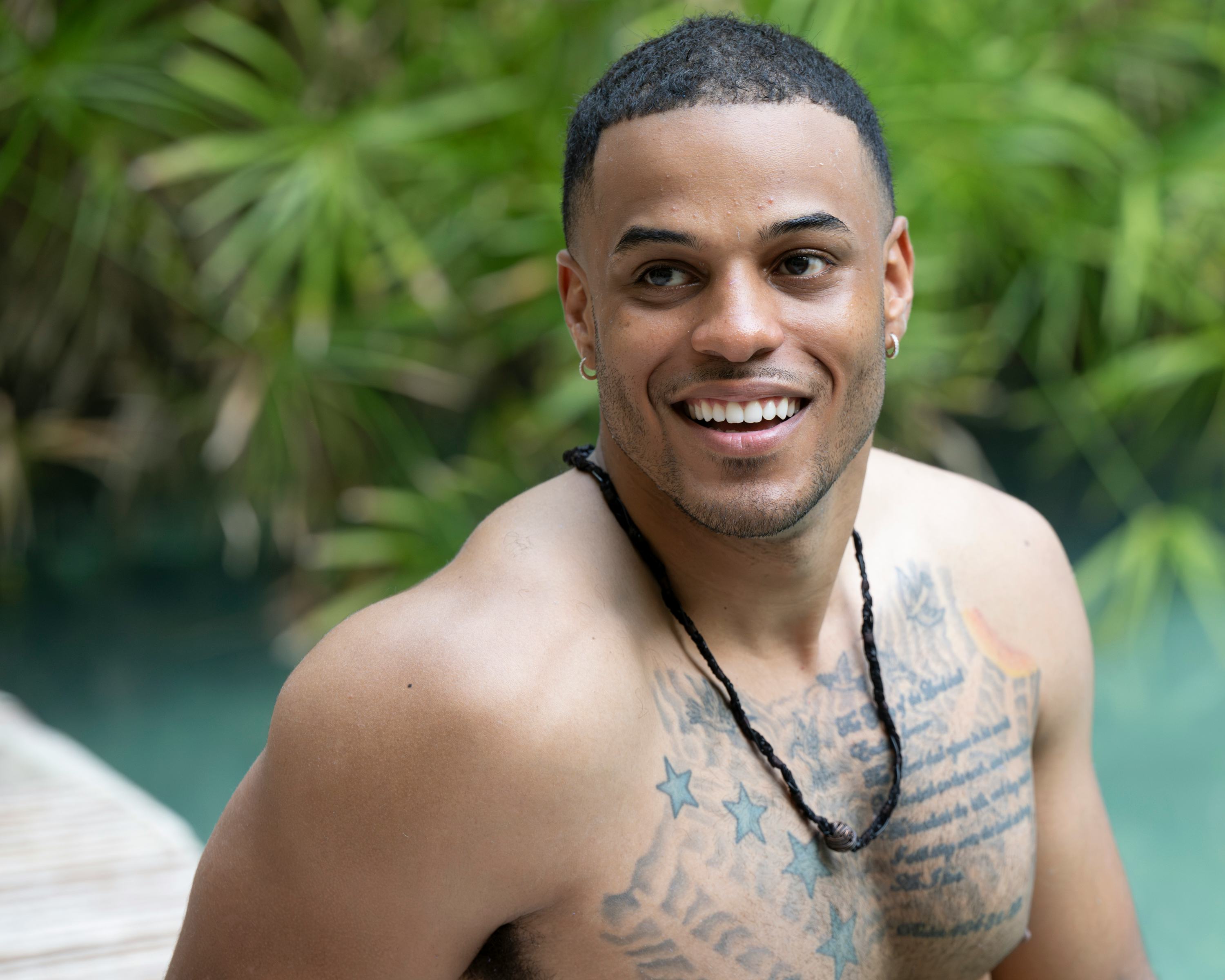 Grant on The Bachelor. Photo via ABC