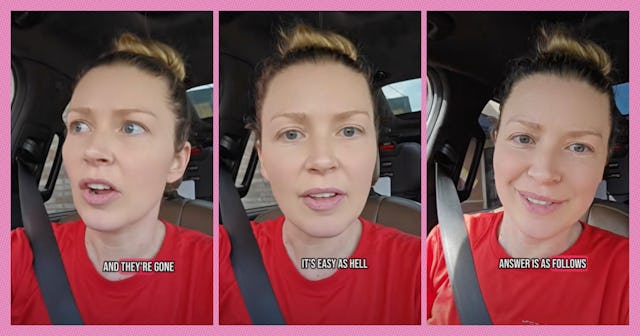 A mom clapped back when a dad said kids are "easier" when mom isn't around.