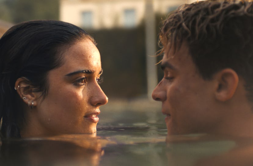 Asha Banks and Matthew Broome in My Fault: London. Photo via Prime Video