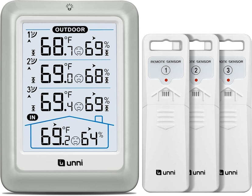 U UNNI Indoor Outdoor Thermometer