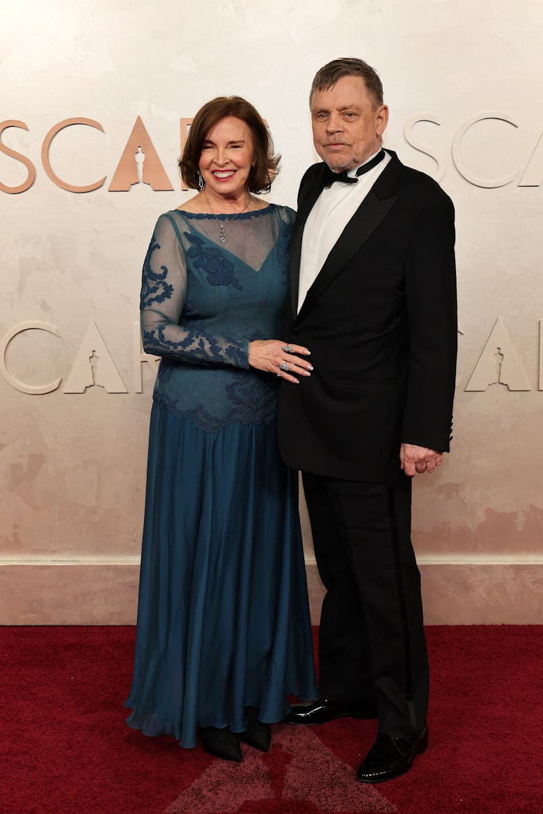 Marilou Hamill and Mark Hamill attend the 97th Annual Oscars at Dolby Theatre on March 02, 2025 in H...