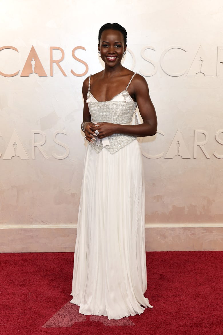 Lupita Nyong'o attends the 97th Annual Oscars at Dolby Theatre on March 02, 2025 in Hollywood, Calif...