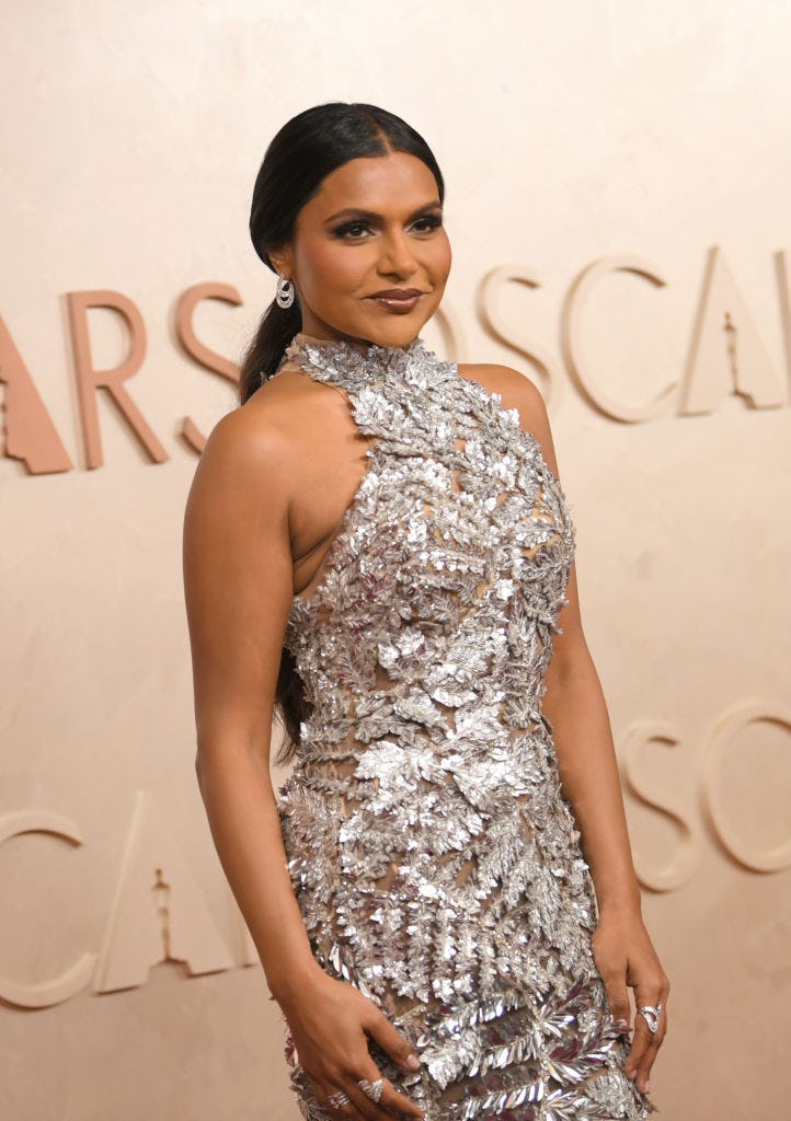 Mindy Kaling at the 2025 Oscars.
