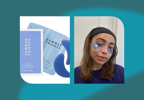 Summer Fridays' Jet Lag Eye Patches combat my morning puffiness like magic.
