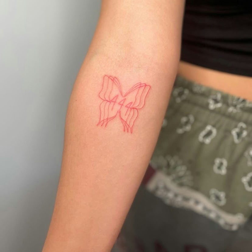 Tattoos with 444.