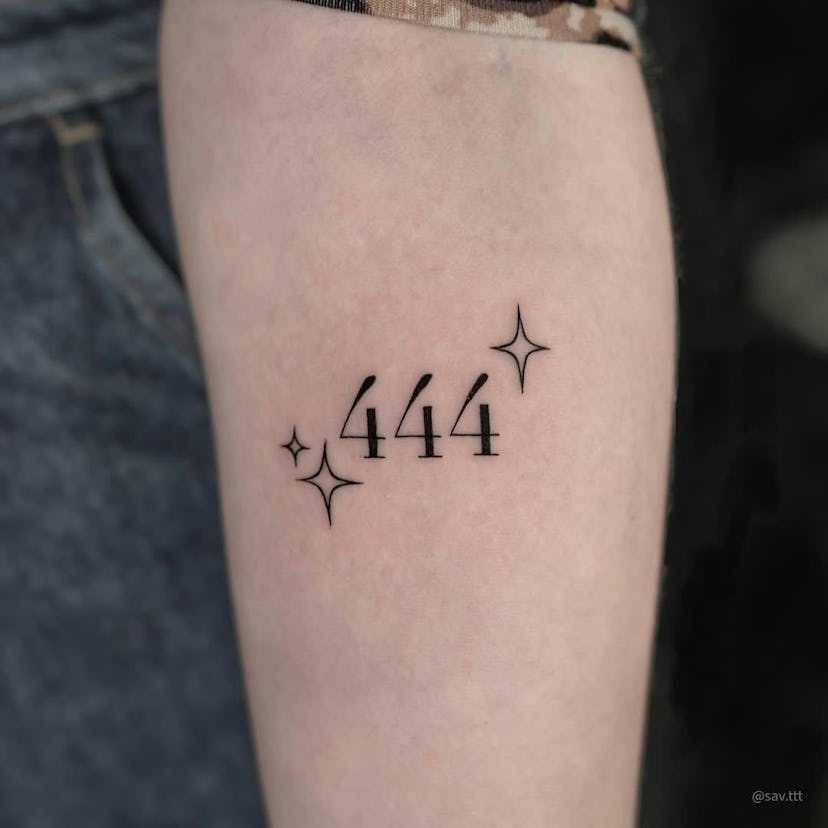 Tattoo 444 in Stylish Fonts