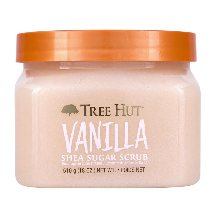 Tree Hut Vanilla Shea Sugar Exfoliating & Hydrating Body Scrub, 18 Oz.